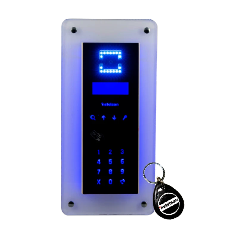 XP-1 Dijital Tuşlu Kartlı Geçişli Zil Paneli